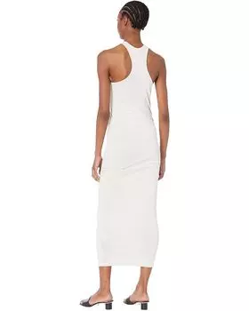 Платье Michael Stars Racerback Dress w/ Shirring, экрю