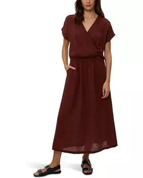 Платье Michael Stars Rylee Midi Dress, цвет Espresso