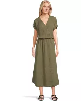 Платье Michael Stars Rylee Midi Dress, оливковый