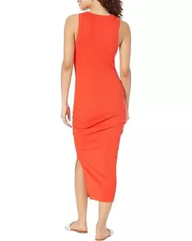 Платье Michael Stars Wren Midi Dress with Slit, цвет Pomodoro