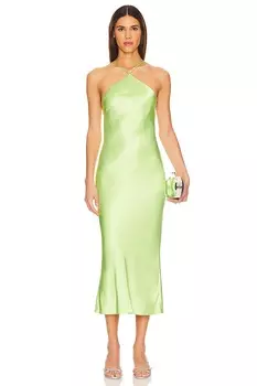 Платье миди адриана Lovers And Friends, зеленый