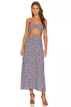 Платье миди AFRM Hanna, цвет Summer Multi Ditsy