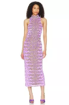 Платье миди AFRM Serenity, цвет Placed Violet Ditsy