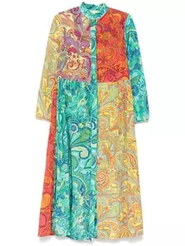 Платье миди ALEMAIS Ceto с разрезами, красный