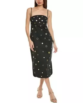 Платье миди ALEXIS Malia, черный