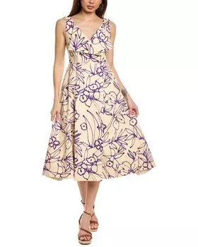 Платье миди ALEXIS Vermeer, фиолетовый