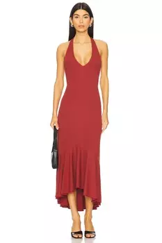 Платье миди Alix от Free People, red pear