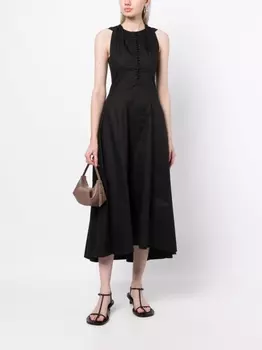 Платье миди Amarylis Prune Goldschmidt, черный