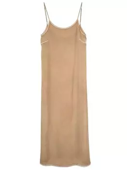 Платье миди Анайя Uma Wang, коричневый