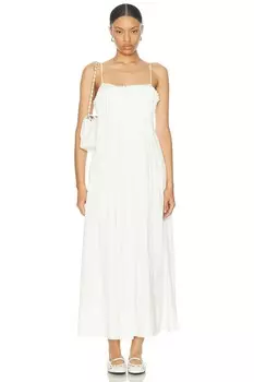 Платье-миди Аннали Lpa, белый