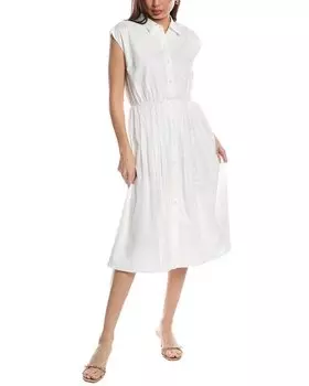 Платье-миди ATM Anthony Thomas Melillo Voile, белый