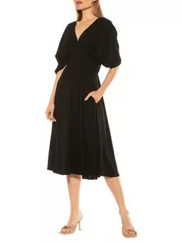 Платье миди «август» Alexia Admor Black