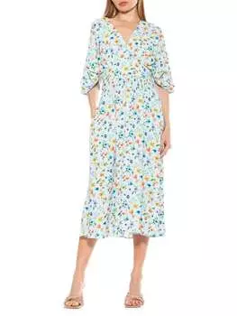 Платье миди «август» Alexia Admor Halogen garden