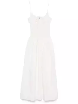 Платье миди Aya Faithfull the Brand, белый