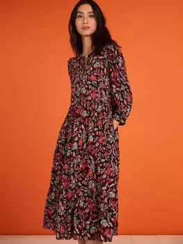 Платье миди Baukjen Maria, разноцветный