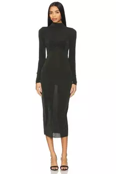 Платье миди бейли Ser.O.Ya, зеленый