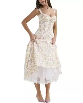 Платье миди Bella Desert, цвет multi