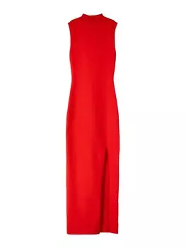 Платье миди Bershka Dress, красный