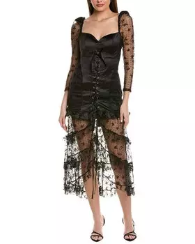 Платье миди Beulah, черный