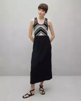 Платье миди без бретелек Easy Wear, чёрный