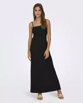 Платье миди без бретелек jdy, черный