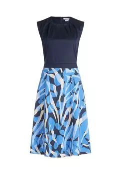 Платье миди без рукавов BETTY & CO, цвет Dunkelblau/ Blau