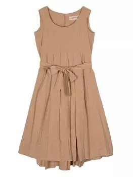 Платье миди без рукавов Blanca Vita, нейтральный цвет