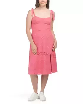 Платье миди без рукавов Carlynn Steve Madden, цвет Fruit Dove