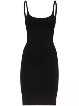 Платье миди без рукавов DSQUARED2, черный