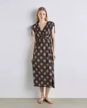 Платье миди без рукавов Easy Wear, зеленый