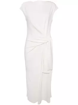 Платье миди без рукавов Goen.J, белый