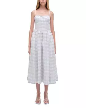 Платье миди без рукавов Kittiya SIMKHAI, синий