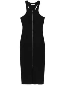 Платье миди без рукавов Patrizia Pepe, черный