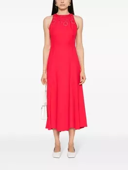 Платье миди без рукавов Paul Smith, красный