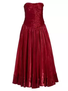 Платье миди без рукавов Regent Aje, красный