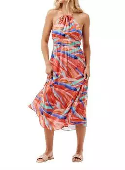 Платье миди без рукавов с эластичной талией в Paradiso Bella Dahl