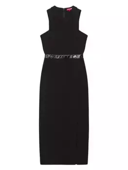 Платье миди без рукавов Sharmila Staud, черный