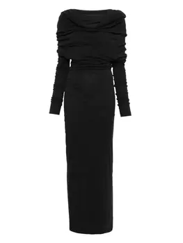 Платье миди Bound ENTIRE STUDIOS, черный