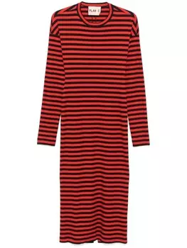 Платье миди Breton Plan C, красный