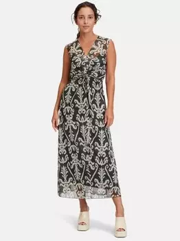 Платье миди Cartoon, хаки