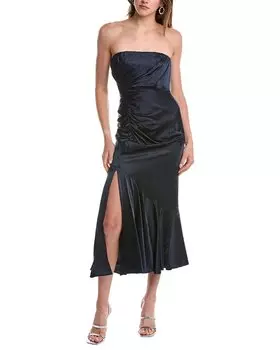 Платье миди Cinq Sep Valmore Cinq Sept, синий