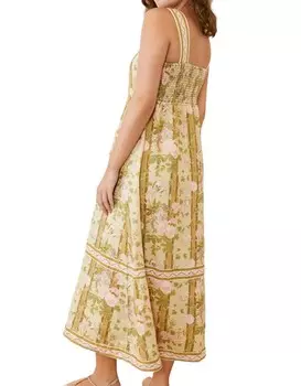 Платье миди Cleona в цвете Calm Waters Bouquet Spartina 449