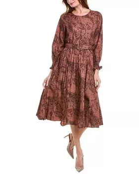 Платье миди Colette Rose