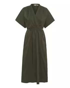 Платье миди CULTURE Dress Free Antoinett, цвет olive/dark green