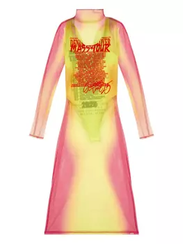 Платье миди D-Afnic Diesel, розовый