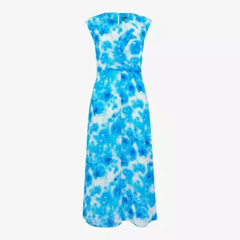 Платье миди Daina с цветочным принтом и V-образным вырезом Whistles, мультиколор