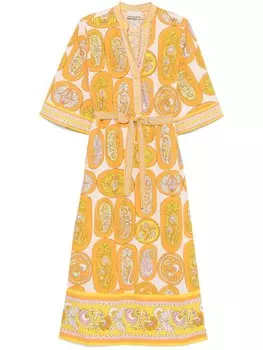 Платье миди Diana ALEMAIS, оранжевый