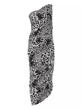 Платье миди Диана Norma Kamali, черный