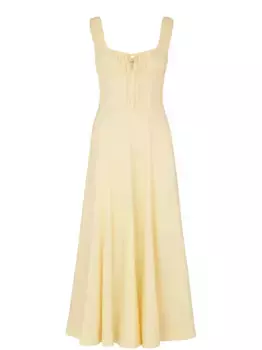 Платье миди Dina Nicholas, желтый