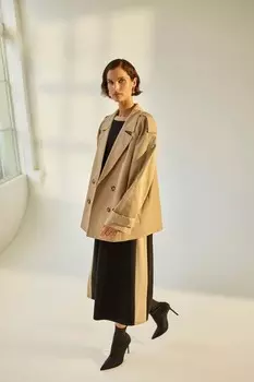 Платье миди Diya из джерси «летучая мышь» Monsoon, черный